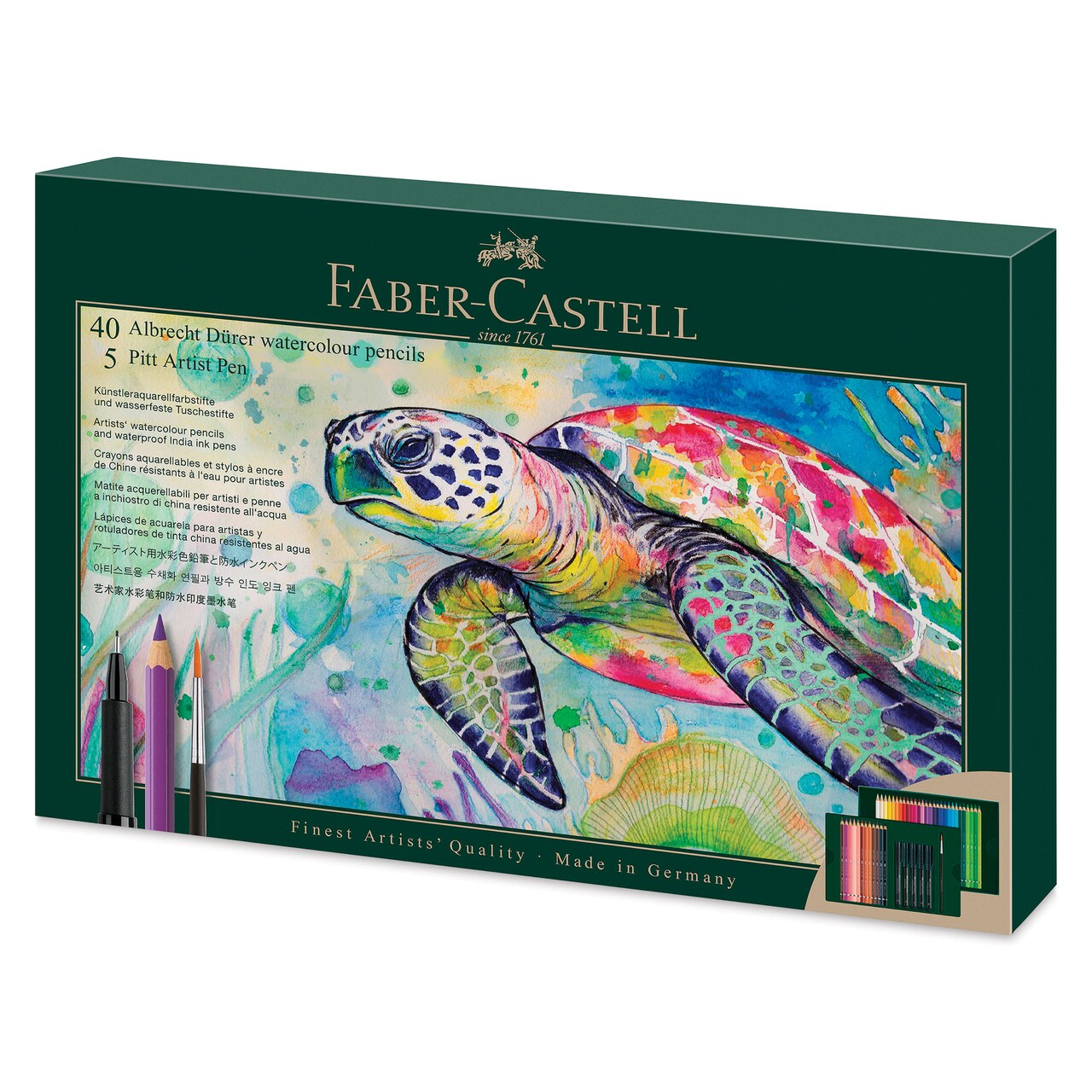 Faber-Castell Albrecht Dürer & Pitt Artist Pen Gift Set - Set of 46